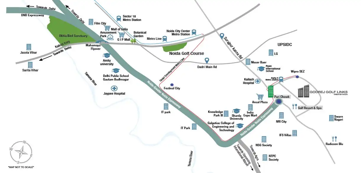 Location - Godrej Golf Links, Greater Noida