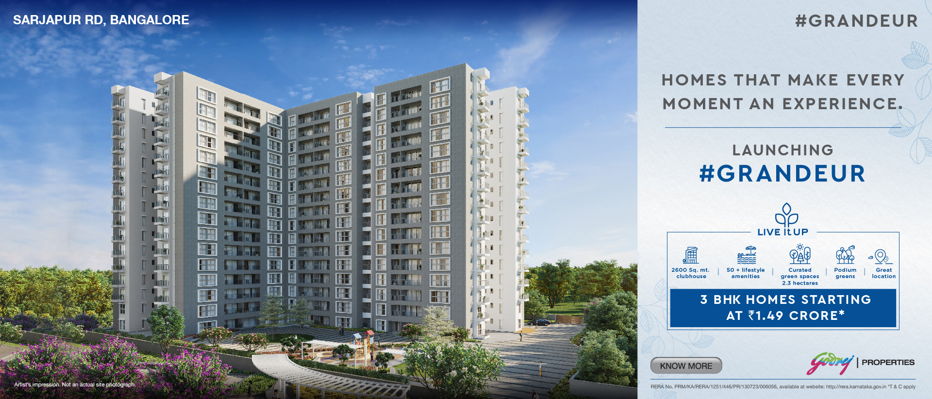 Godrej Park Retreat, Bangalore