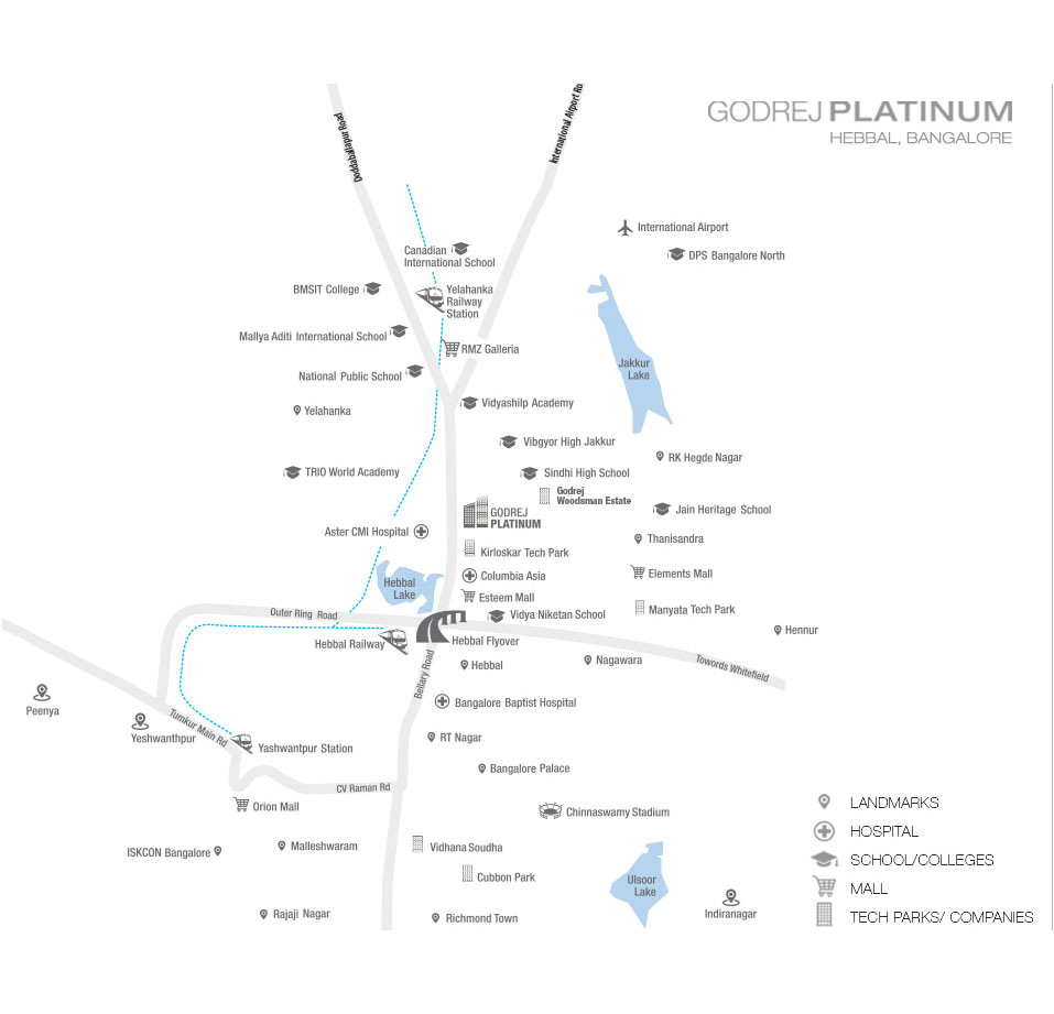 GODREJ PLATINUM - HEBBAL, BENGALORE