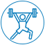 Gym, Outdoor Fitness Station and Kids' Play Area