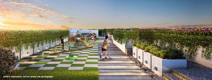 Sky-high life with rooftop amenities