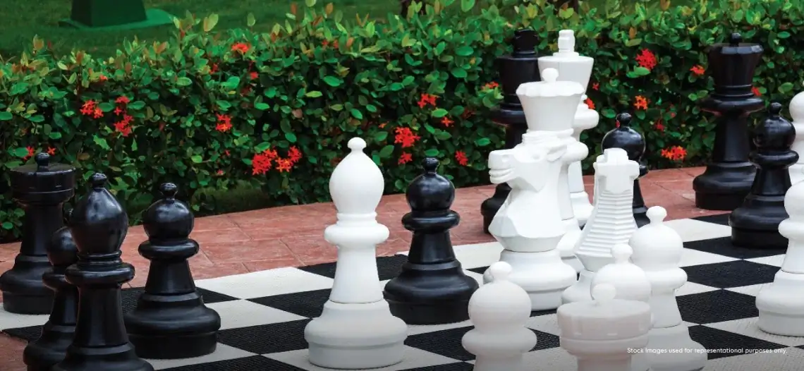 Life-size Chess Garden