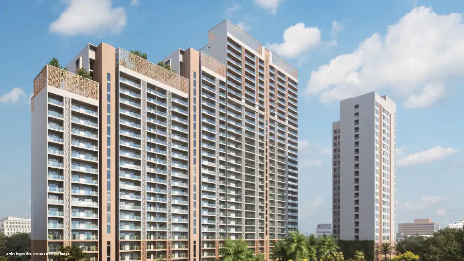 Artist’s impression of Godrej South Estate towers