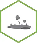 5 acres of green open space
