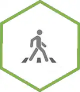 Pedestrian friendly