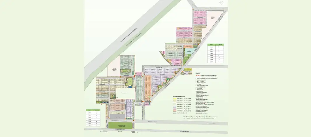 Godrej Evora Estate Master Layout Plan