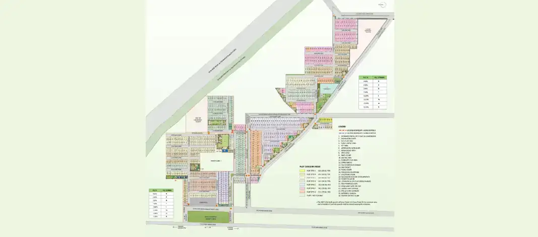 Godrej Evora Estate Master Layout Plan
