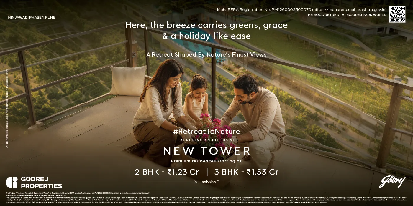 The Aqua Retreat at Godrej Park World